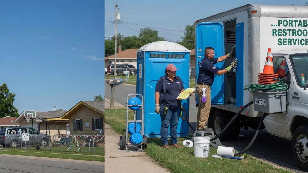 Portable Toilet Rental in Maryville, MO near me